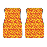 Potato Chips Pattern Print Design 05 Front Car Mats