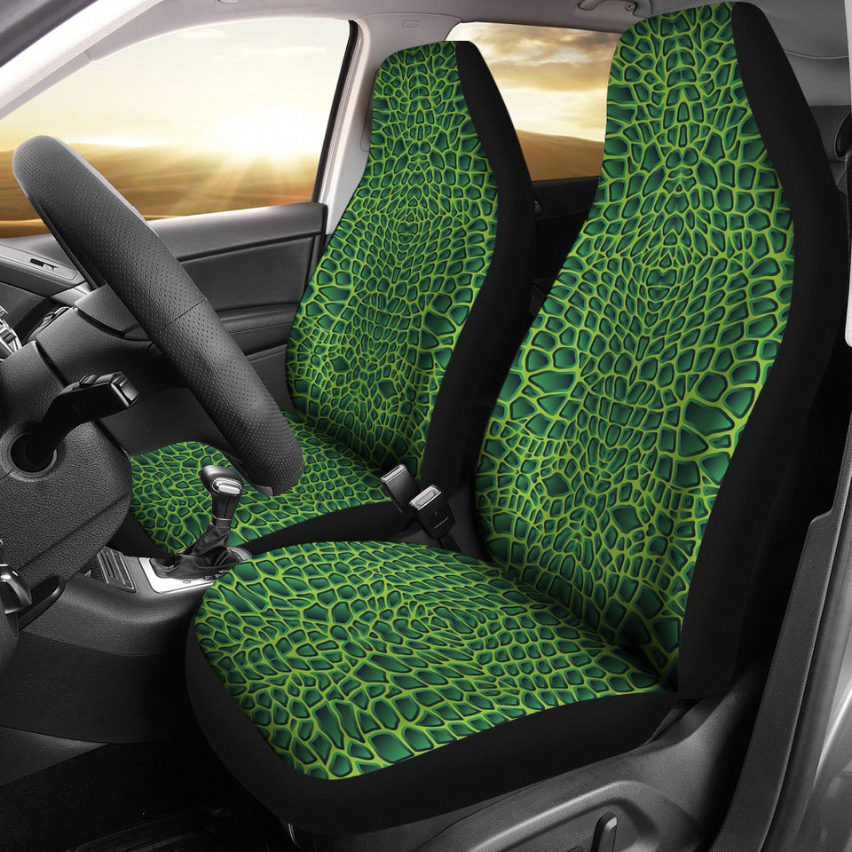 Crocodile Skin Printed Universal Fit Car Seat Covers