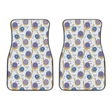 Snail Pattern Print Design 05 Front Car Mats