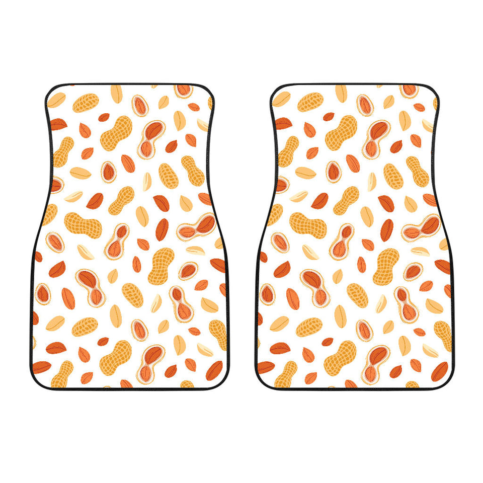 Peanuts Pattern Front Car Mats