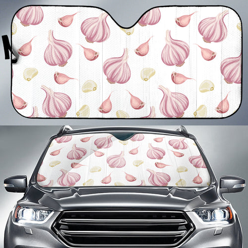 Garlic Pattern Car Sun Shade