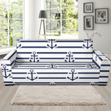 Anchor Rope Nautical  Pattern Sofa Slipcover