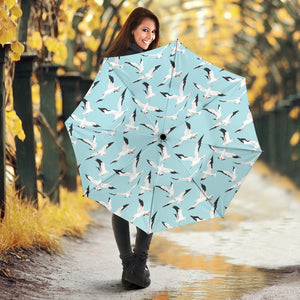Seagull Pattern Print Design 01 Umbrella
