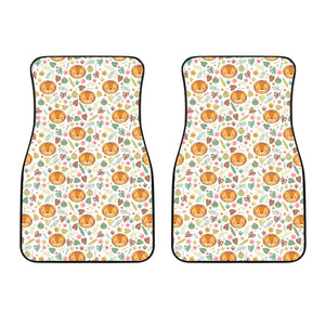 Lion Pattern Print Design 04 Front Car Mats