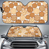 Various Cookie Pattern Car Sun Shade