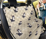 Cute Siberian Husky Dog Car Seat Covers