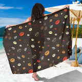 Coffee Bean Leave Pattern Sarong
