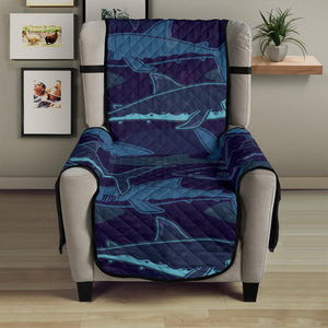 Shark pattern Chair Cover Protector