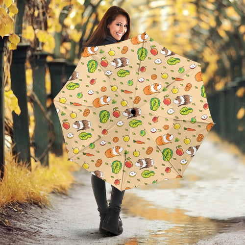 Guinea Pig Pattern Print Design 05 Umbrella