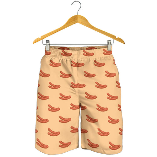 Sausage Pattern Print Design 03 Men Shorts