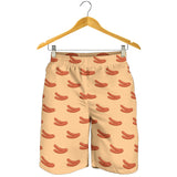Sausage Pattern Print Design 03 Men Shorts