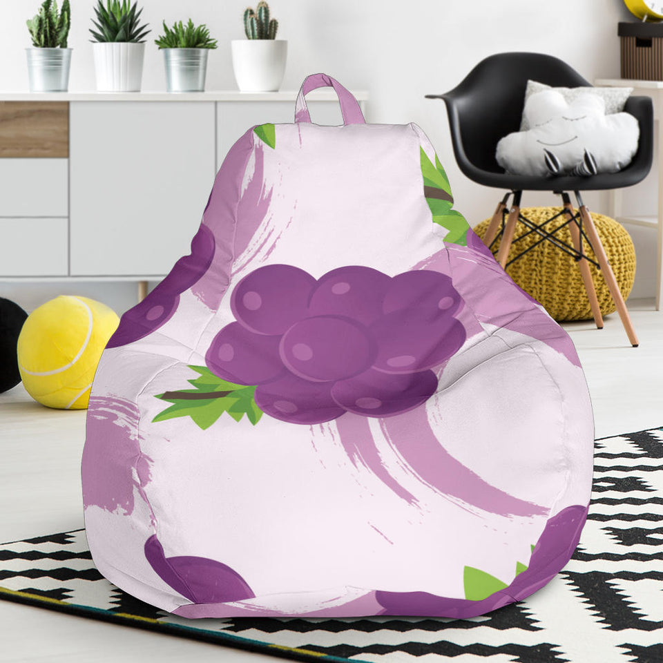 Cute Grape Pattern Bean Bag Cover