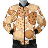 Various Cookie Pattern Men'S Bomber Jacket