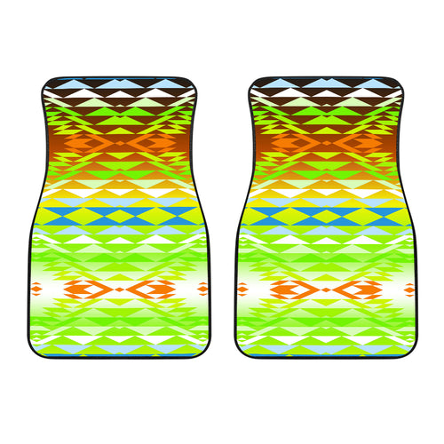 Taos Powwow 30 Front Car Mats (Set Of 2)