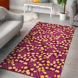 Popcorn Pattern Print Design 02 Area Rug