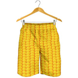 Corn Pattern Print Design 04 Men Shorts