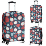 Dragon Fruits Dark Blue Background Luggage Covers