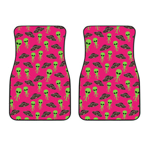 Alien Pattern Print Design 03 Front Car Mats