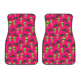 Alien Pattern Print Design 03 Front Car Mats