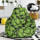 Green Hop Pattern Bean Bag Cover