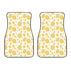 Potato Chips Pattern Print Design 03 Front Car Mats