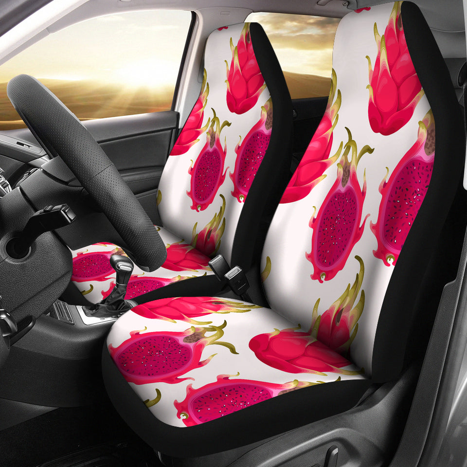 Dragon Fruits Design Pattern Universal Fit Car Seat Covers
