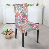 Coral Reef Pattern Print Design 03 Dining Chair Slipcover