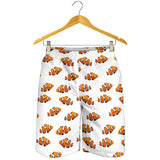 Clown Fish Pattern Print Design 03 Men Shorts