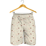 Jack Russel Pattern Print Design 02 Men Shorts