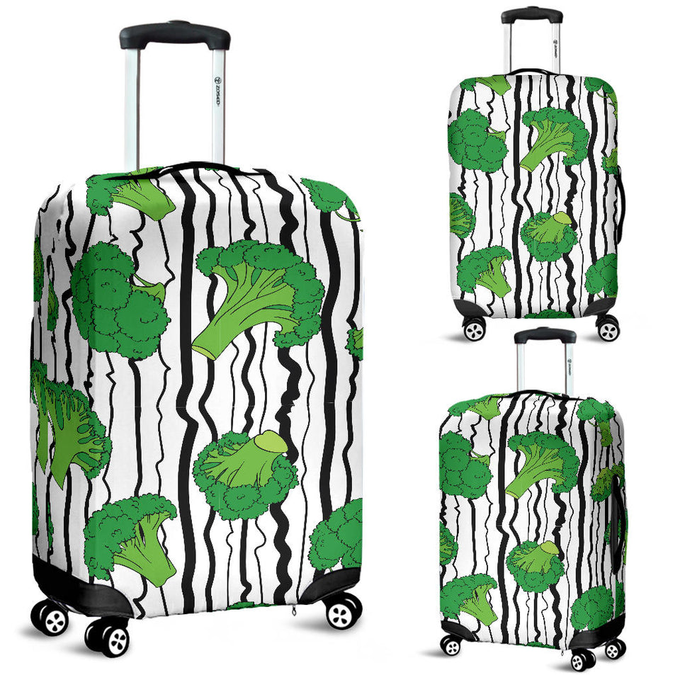Cool Broccoli Pattern Luggage Covers