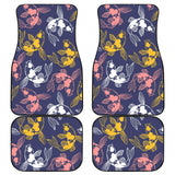 Koi Fish Carp Fish Pattern Front And Back Car Mats