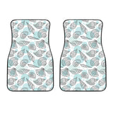 Shell Polynesian Tribal  Front Car Mats