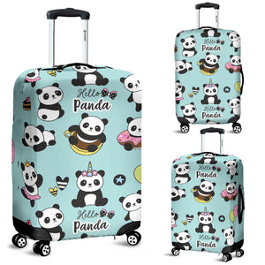 Cute Baby Panda Pattern Luggage Covers