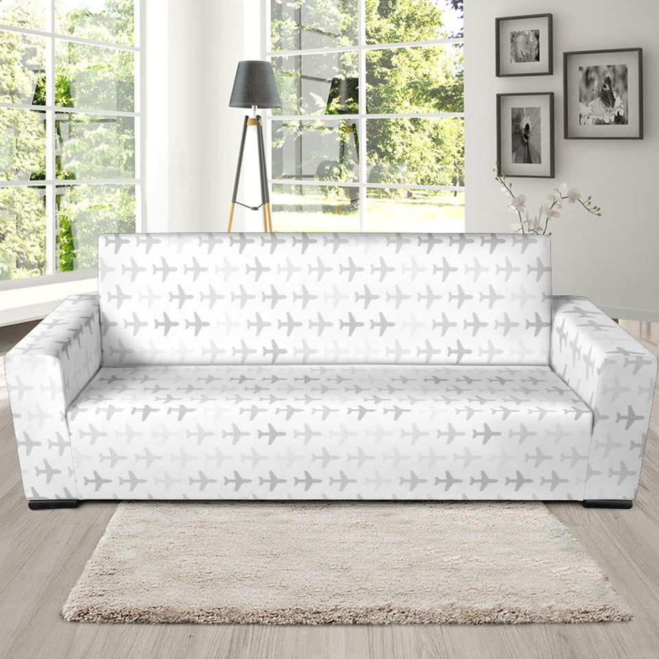 Airplane Print Pattern Sofa Slipcover