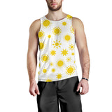 Sun pattern Men Tank Top