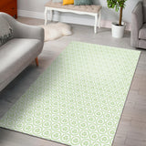 Cucumber Pattern Background Area Rug