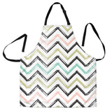 Zigzag  Chevron Paint Pattern Adjustable Apron