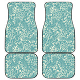 Classic Hand Drawn Grape Pattern Front And Back Car Mats