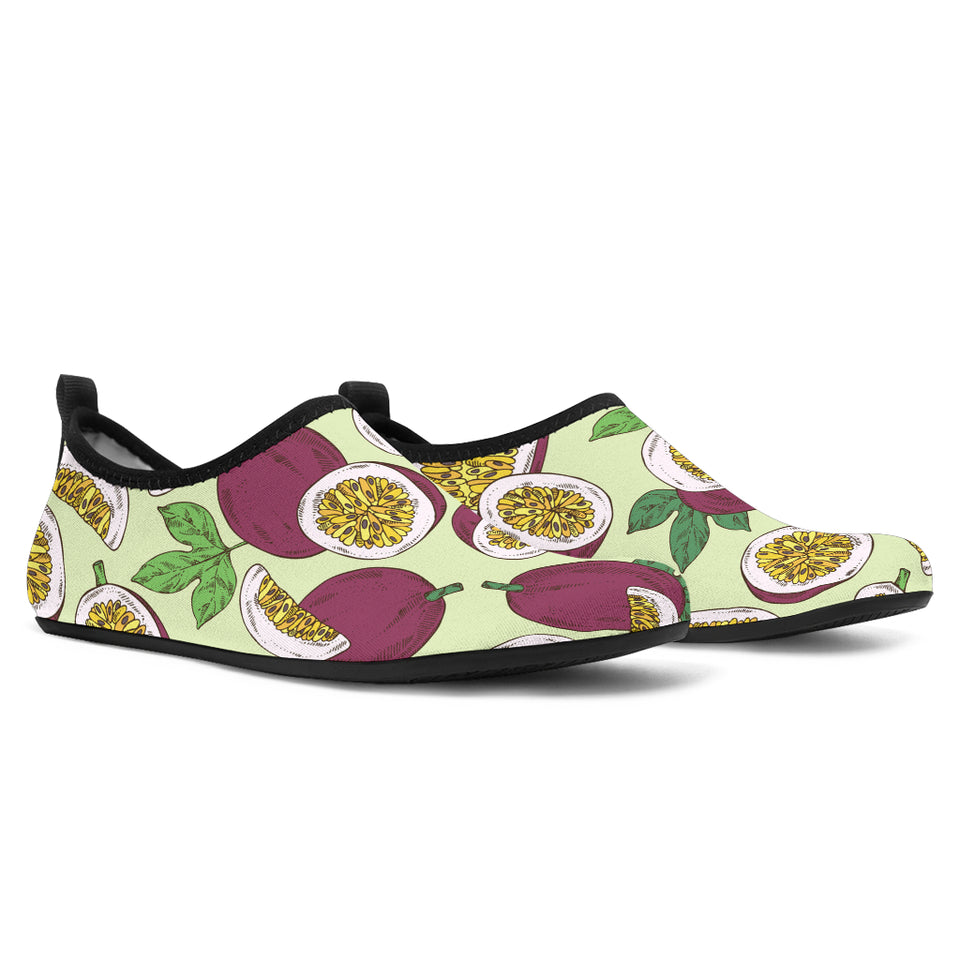 Passion Fruit Pattern Aqua Shoes