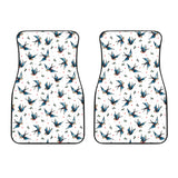 Swallow Pattern Print Design 04 Front Car Mats