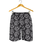 Dice Pattern Print Design 01 Men Shorts