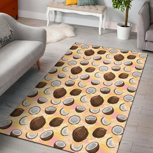Coconut Pattern Print Design 05 Area Rug