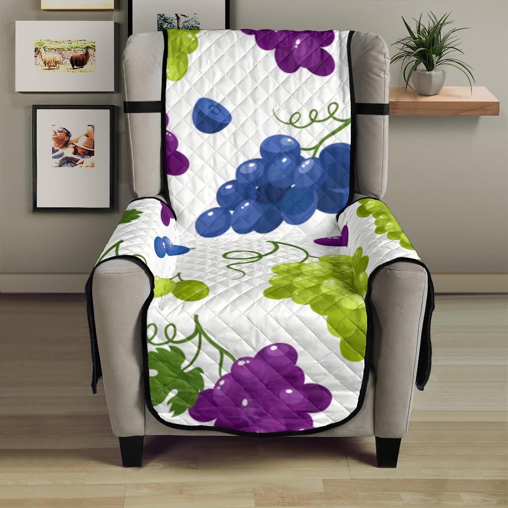 Grape pattern Chair Cover Protector