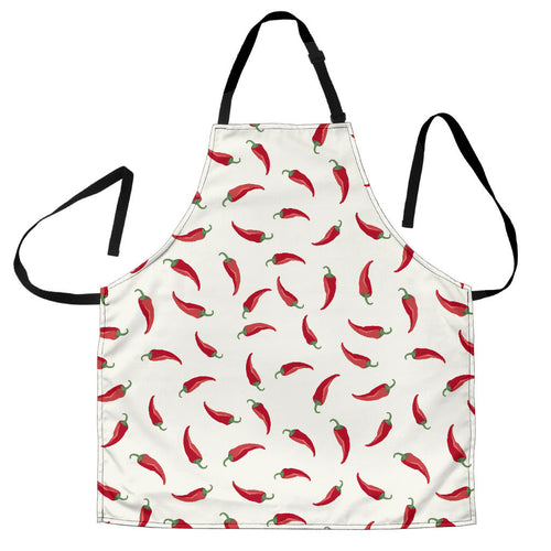 Chili Peppers Pattern Adjustable Apron
