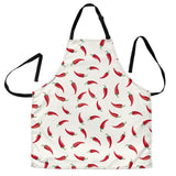 Chili Peppers Pattern Adjustable Apron