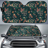 Snake Forest Pattern Car Sun Shade