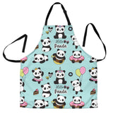 Cute Baby Panda Pattern Adjustable Apron