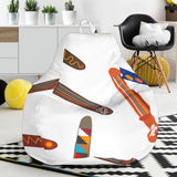 Boomerang Australian Aboriginal Ornament Pattern Bean Bag Cover