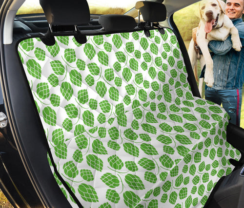 Hop Pattern Background Dog Car Seat Covers