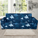 Stingray Pattern Print Design 04  Sofa Slipcover